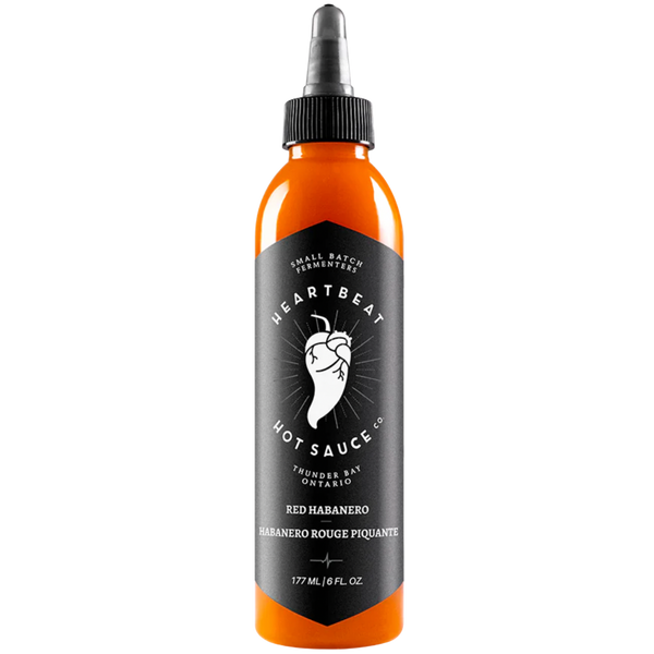 sauce piquante piment habanero rouge heartbeat - SWEET PEPPER 