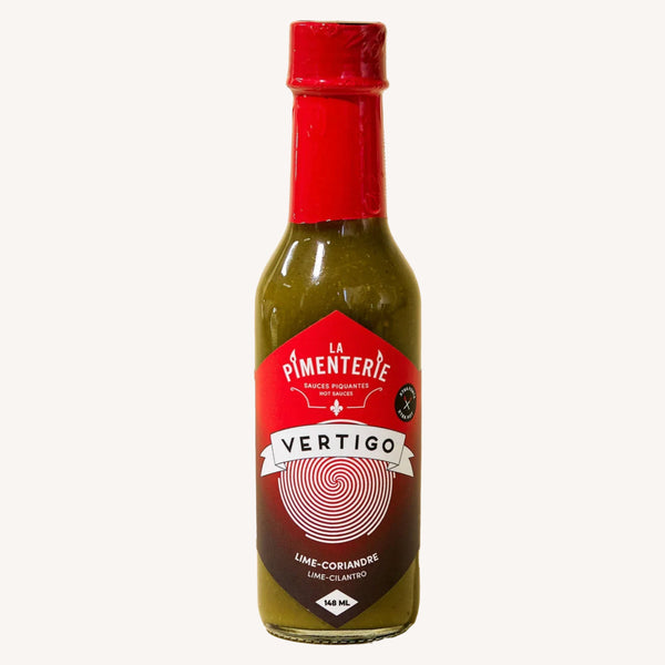 sauce piquante salsa verde pimenterie vertigo
