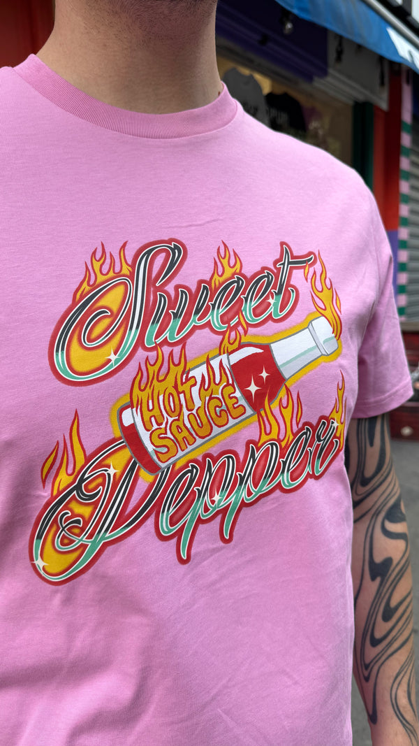 tee shirt piment sauce piquante
